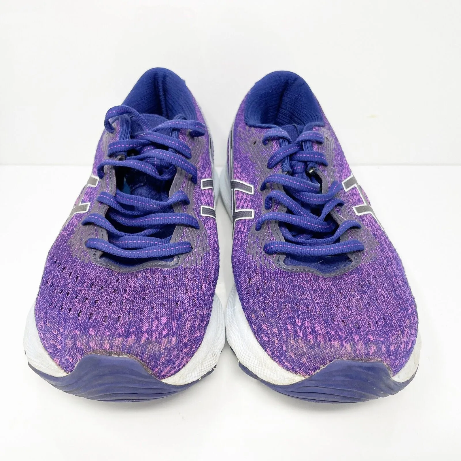 Asics Womens Gel Nimbus 24 1012B201 Purple Running Shoes Sneakers Size 9