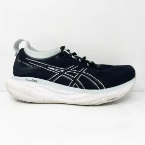 Asics Womens Gel Nimbus 25 1012B356 Black Running Shoes Sneakers Size 8