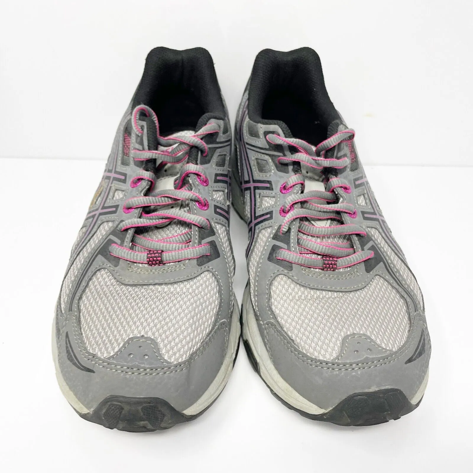 Asics Womens Gel Venture 6 T7G6N Gray Running Shoes Sneakers Size 9