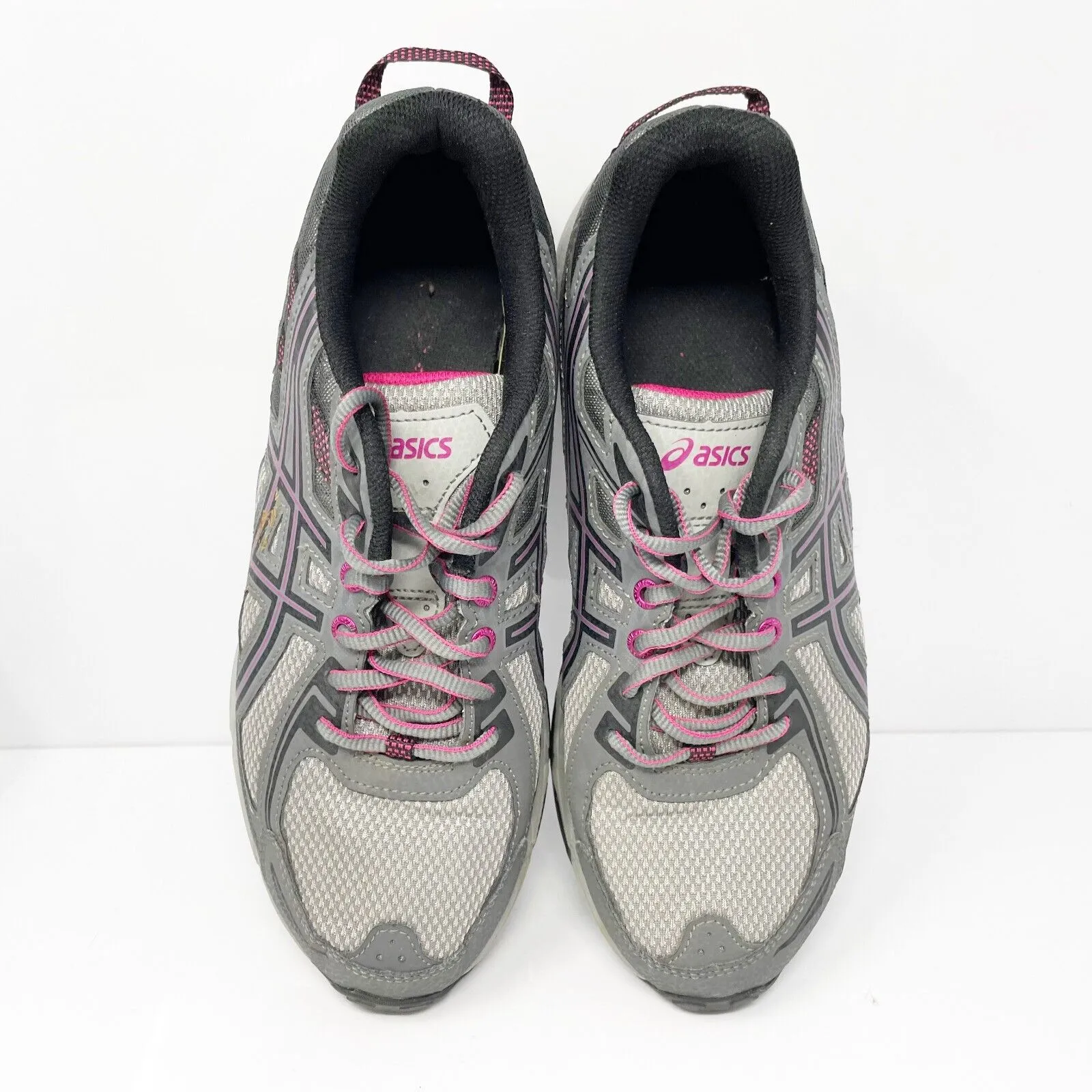 Asics Womens Gel Venture 6 T7G6N Gray Running Shoes Sneakers Size 9