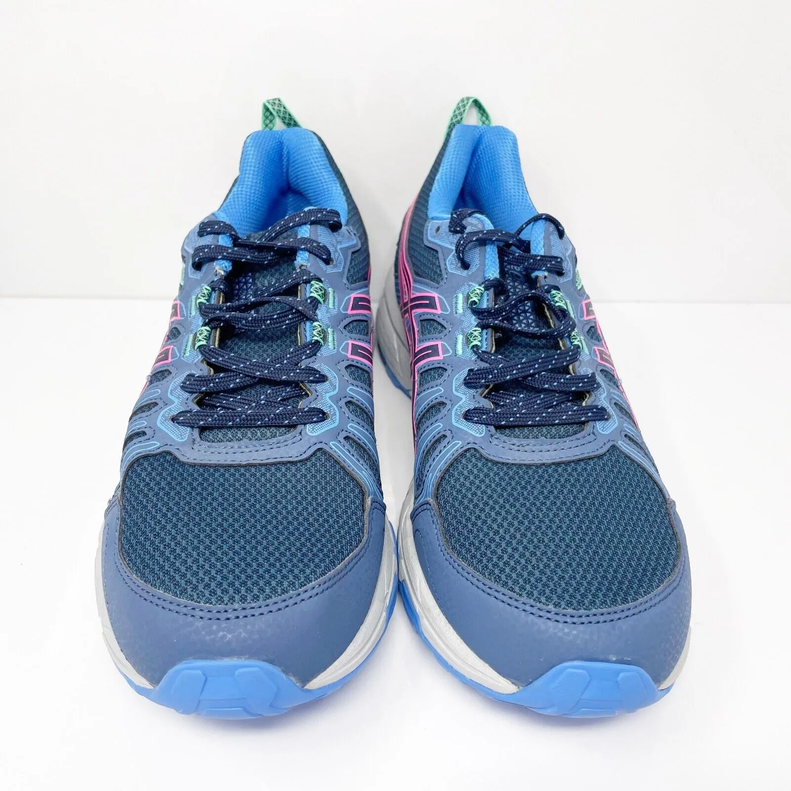 Asics Womens Gel Venture 7 1012A476 Blue Running Shoes Sneakers Size 12