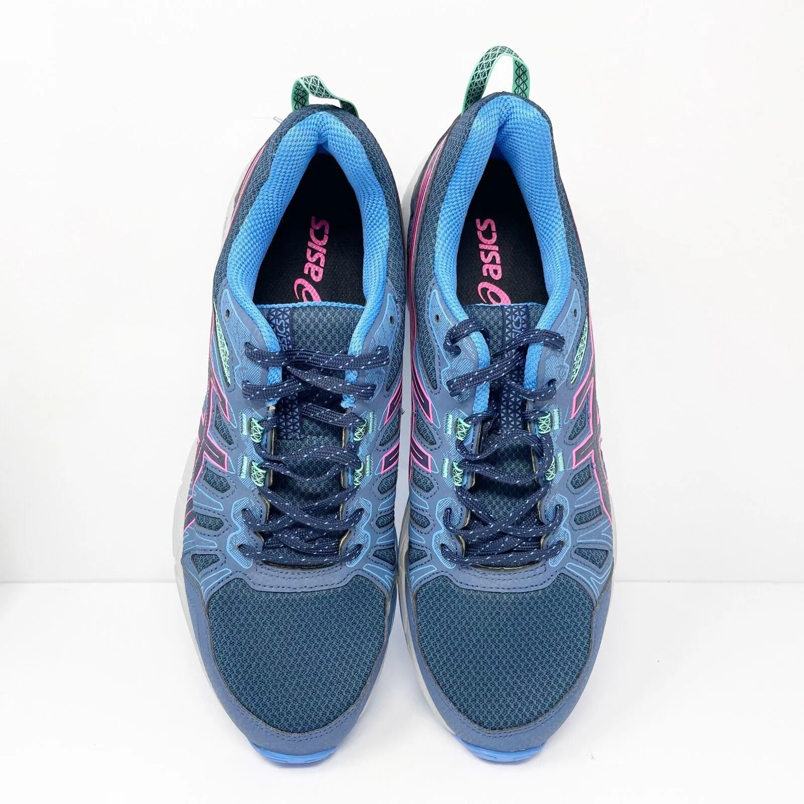 Asics Womens Gel Venture 7 1012A476 Blue Running Shoes Sneakers Size 12