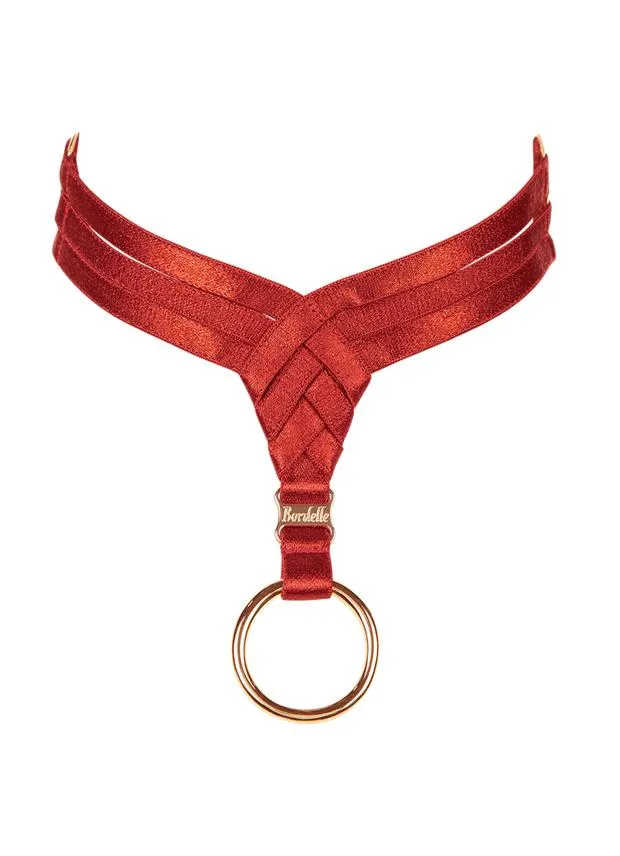 Asobi Collar Burnt Red