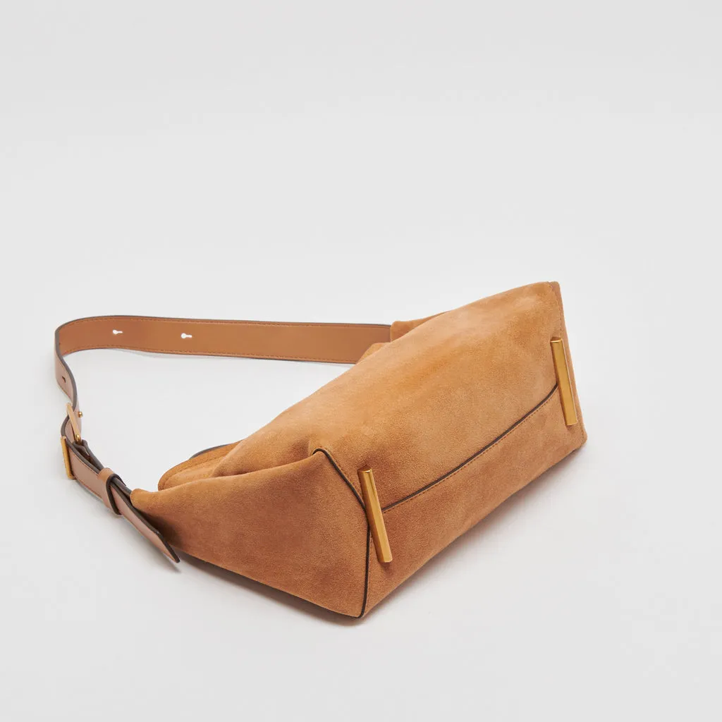 AUDRI SHOULDER BAG RUSTY OAK SUEDE– Dolce Vita 6940976414786