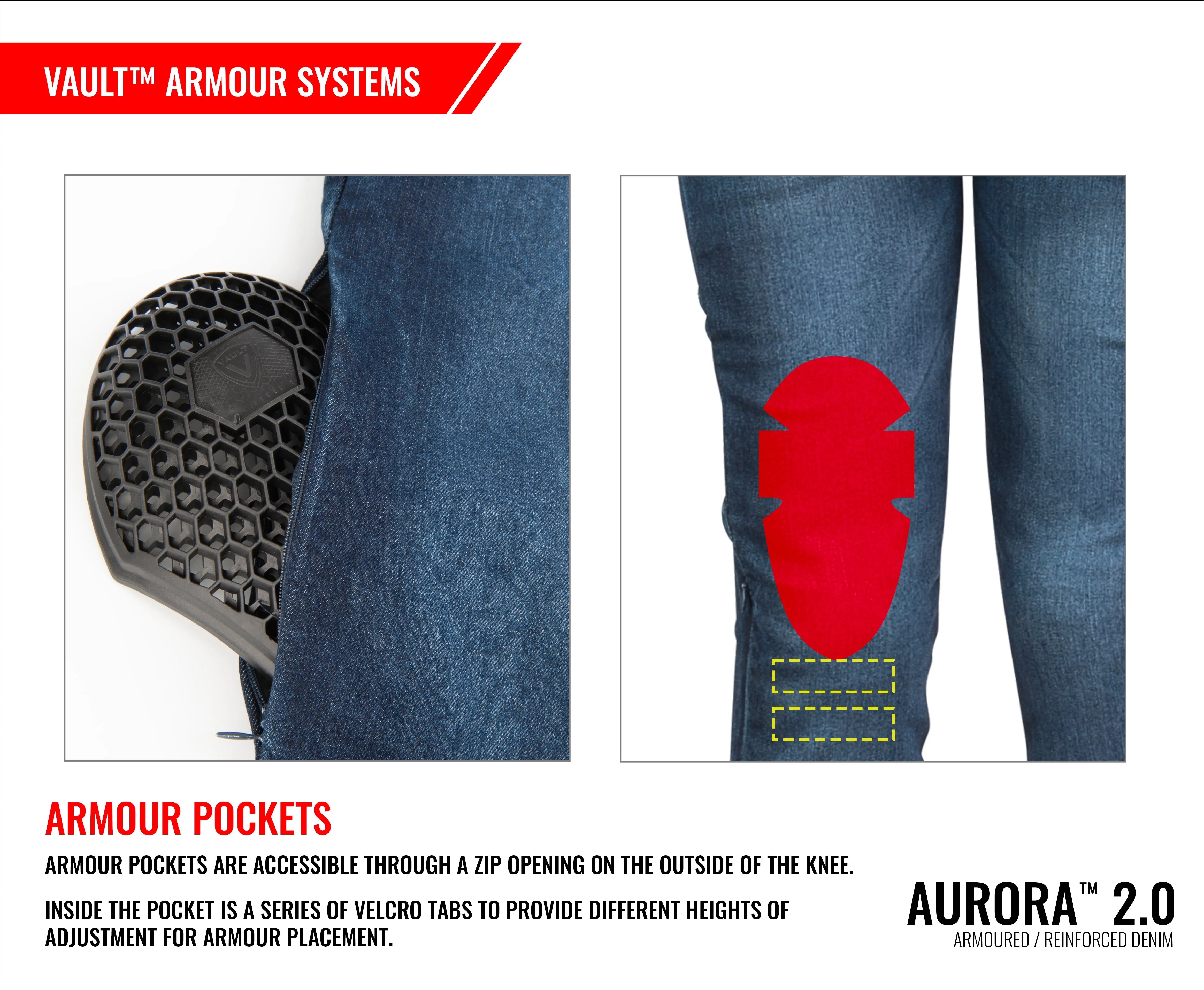 Aurora 2.0 Women's Motorycle Jeans