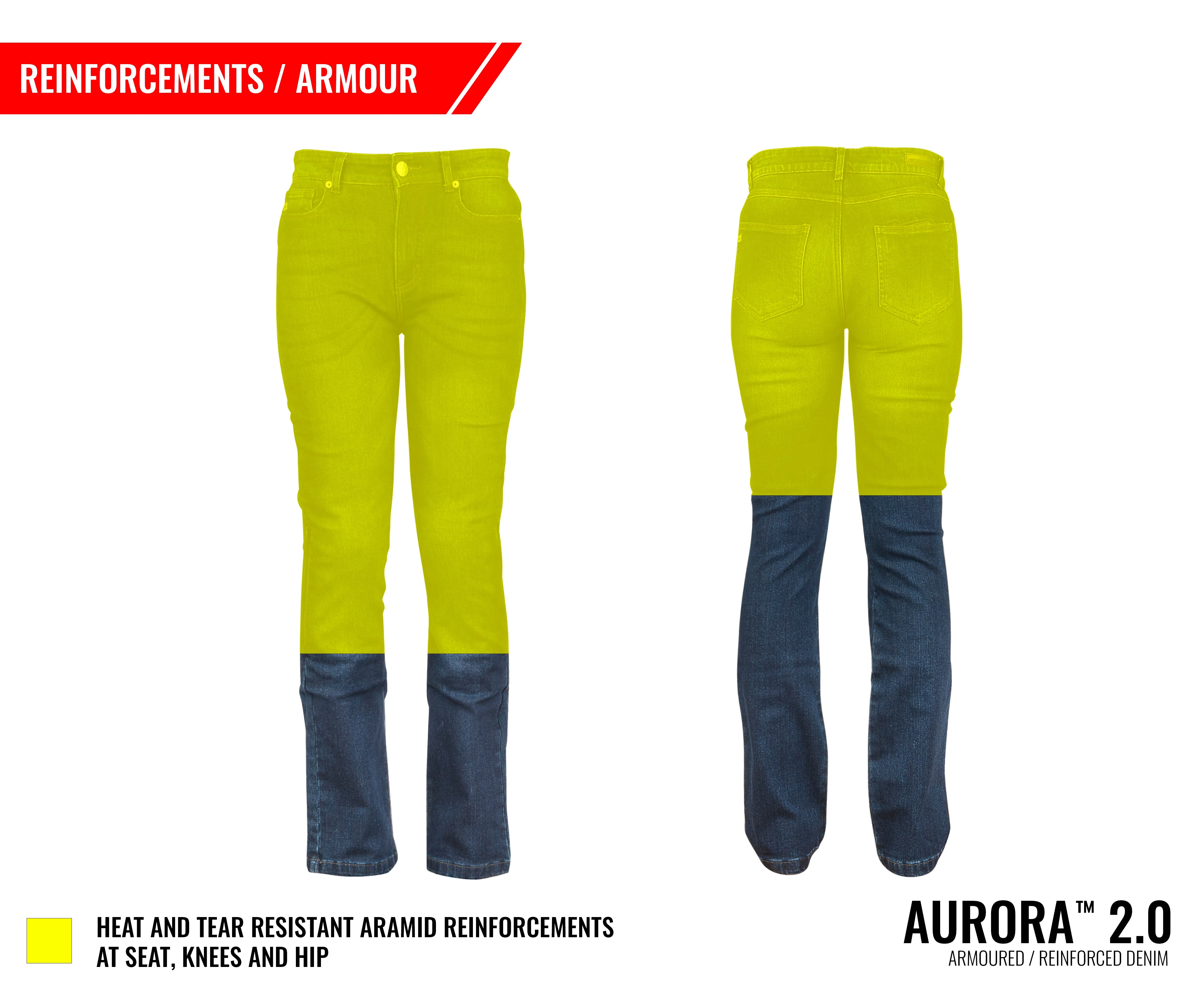 Aurora 2.0 Women's Motorycle Jeans