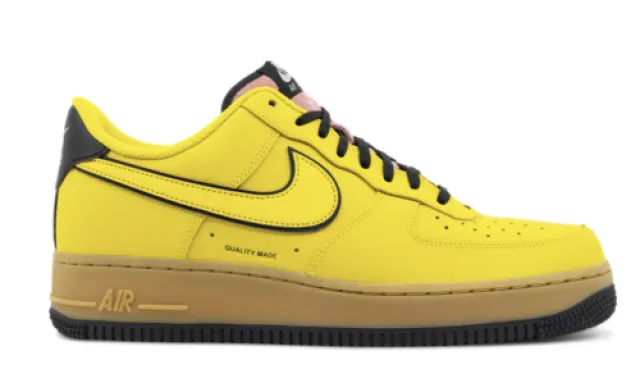 AUTHENTIC NIKE AIR FORCE 1 Number Two Pencil Yellow Gum ...