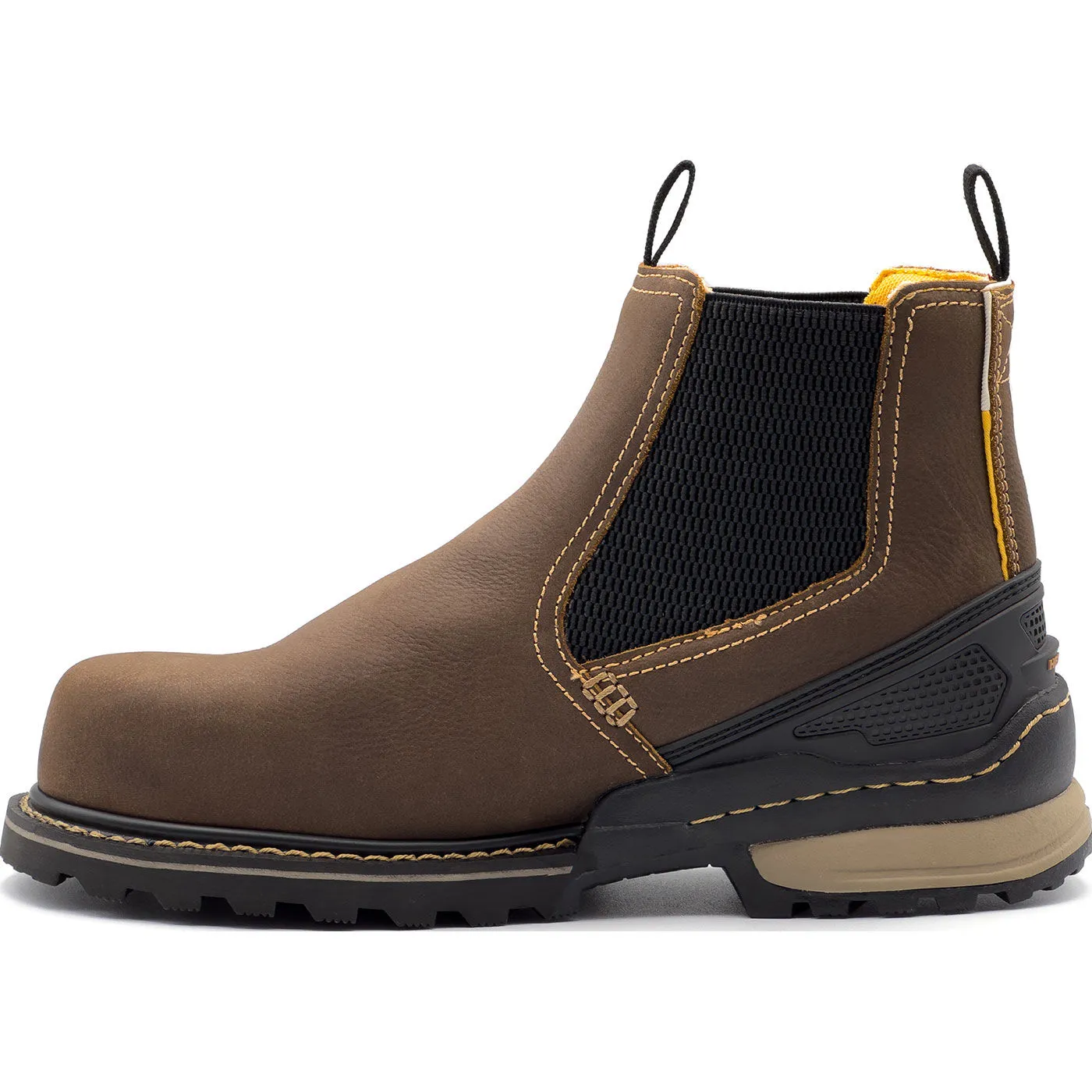 Avenger A-Max Dozer Men's Composite Toe Electrical Hazard Waterproof Chelsea Pull-on Work Boot