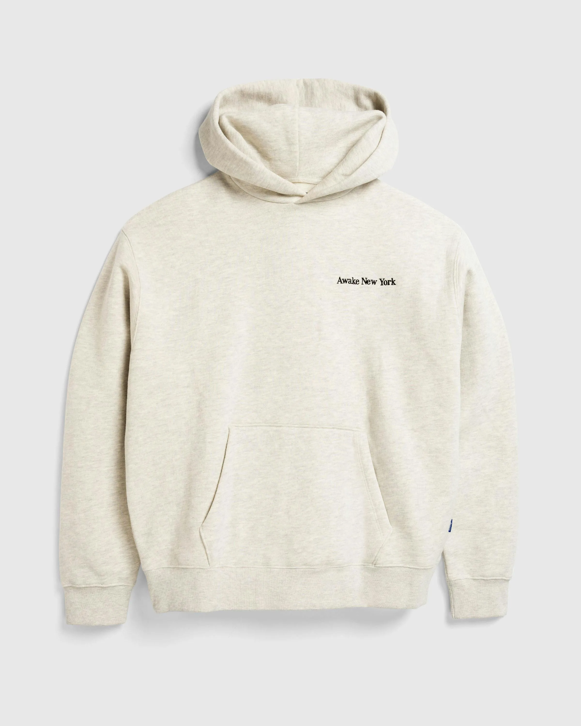 Awake NY – Serif Hoodie Grey | Highsnobiety Shop