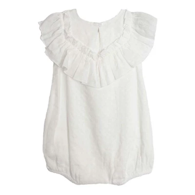 Baby Girls' Mabel + Honey Gingham Dreams Romper