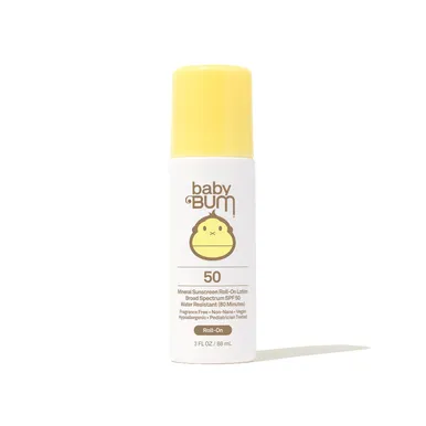 Baby Sun Bum Baby Bum Spf 50 Sunscreen Roll-on  Lotion 3 Oz