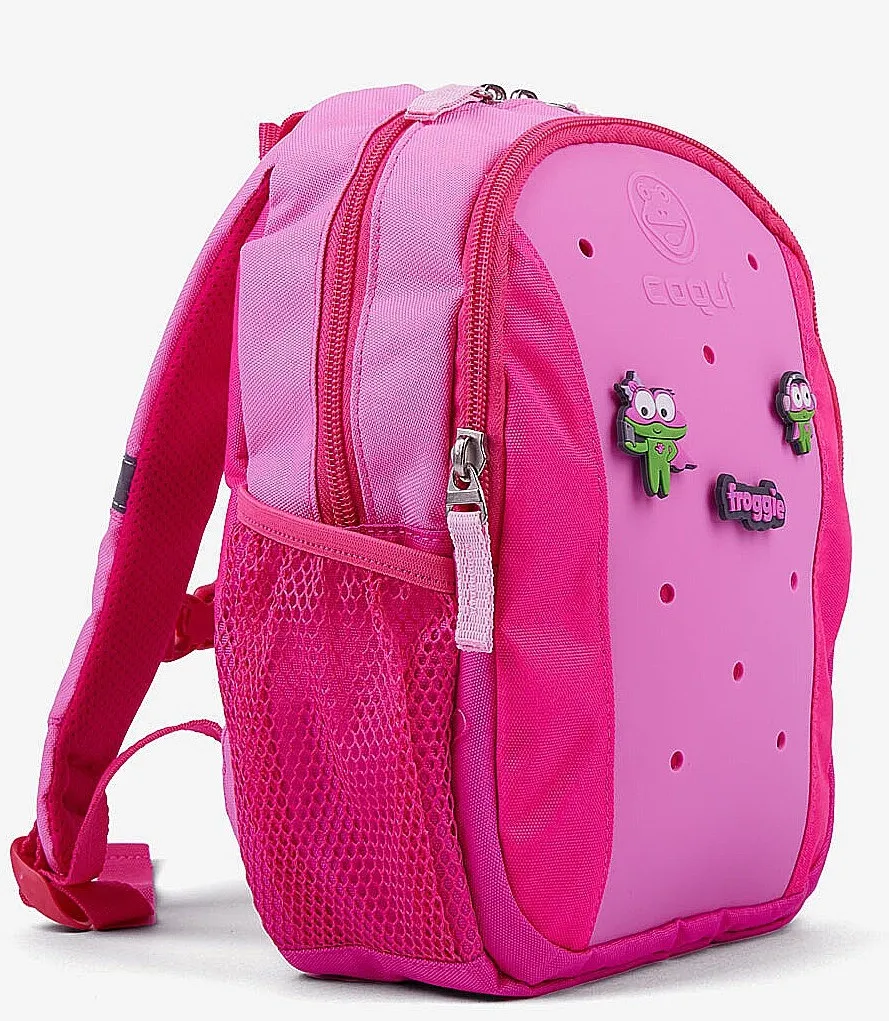 backpack Coqui Rucksy + 3 Amulety - Dk. Pink/Lt. Fuchsia + Amulet - kid´s