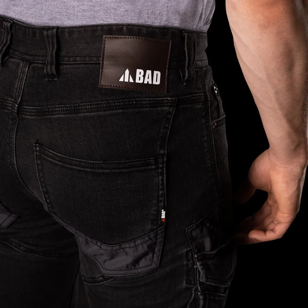 BAD ATTITUDE SLIM FIT DENIM WORK JEANS
