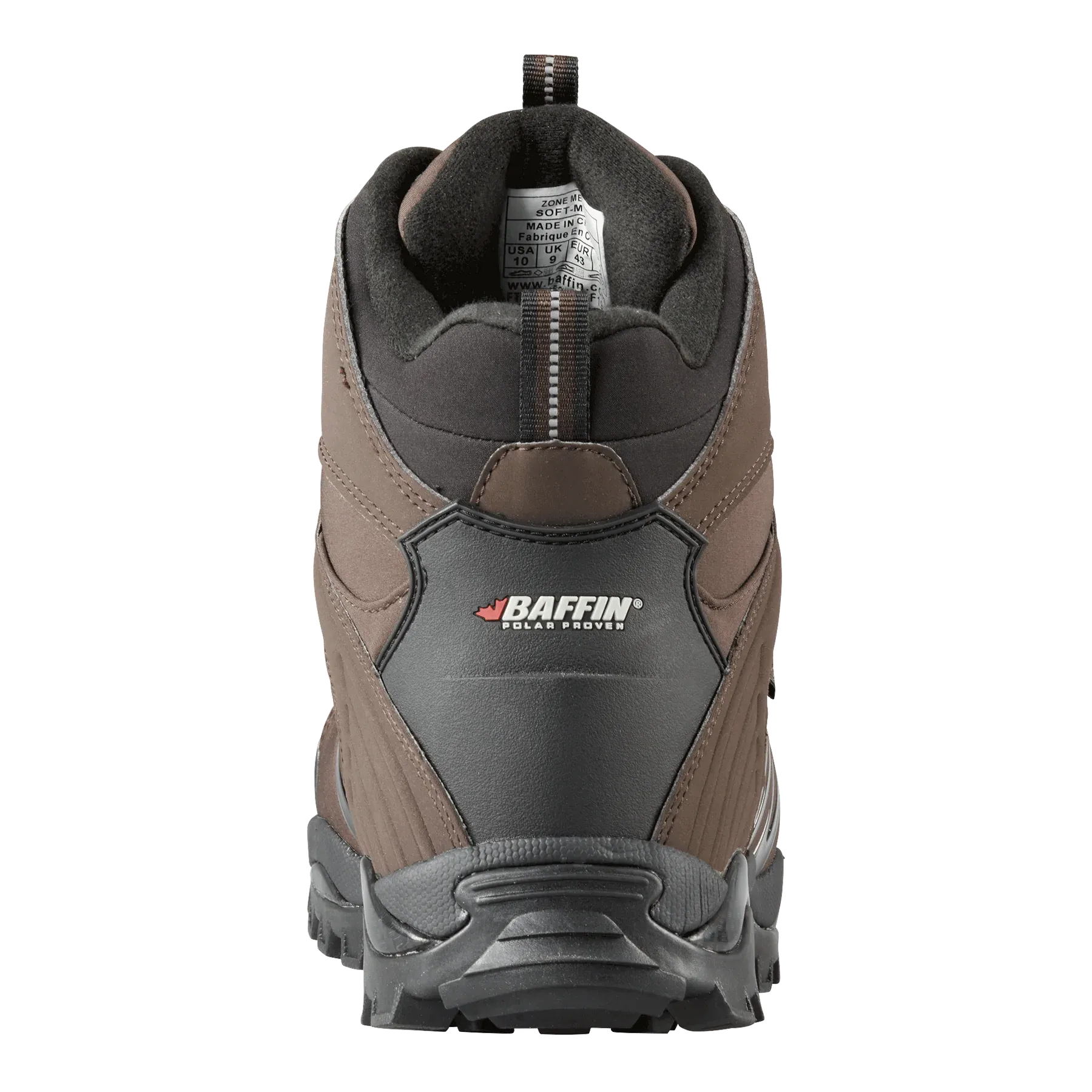 BAFFIN ZONEBOTTES D'HIVERTEMP -20°C3 Couleurs|BAFFIN ZONEWINTER BOOTSTEMP -20°C3 Colors