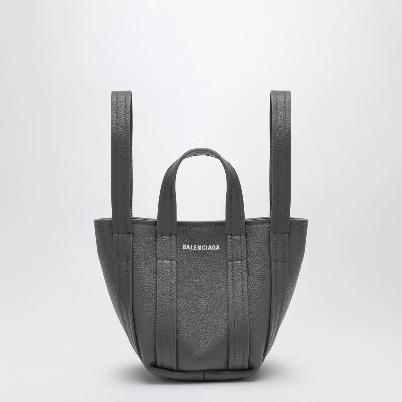 Balenciaga    Balenciaga Dark Grey Everyday North South Mini Tote