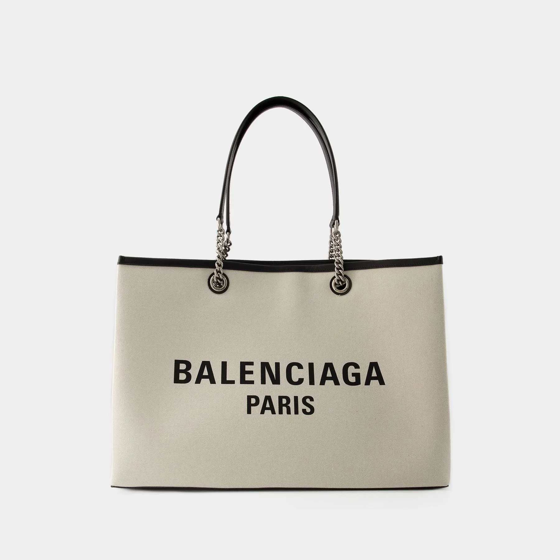 Balenciaga  Duty Free Tote Bag L - Balenciaga - Cotton - Beige