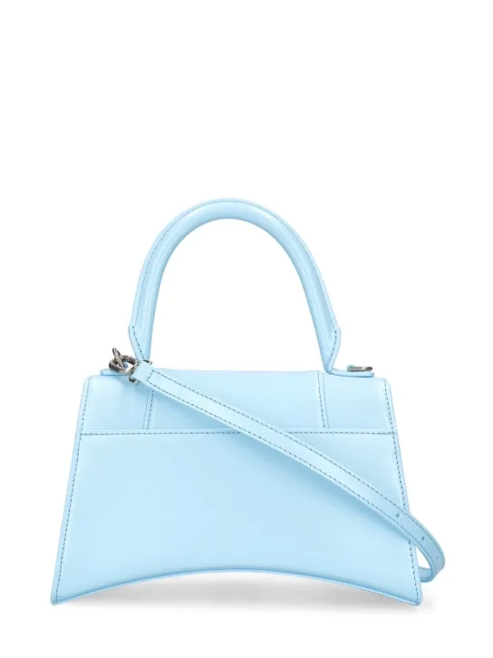 Balenciaga   Small Hourglass leather top handle bag 