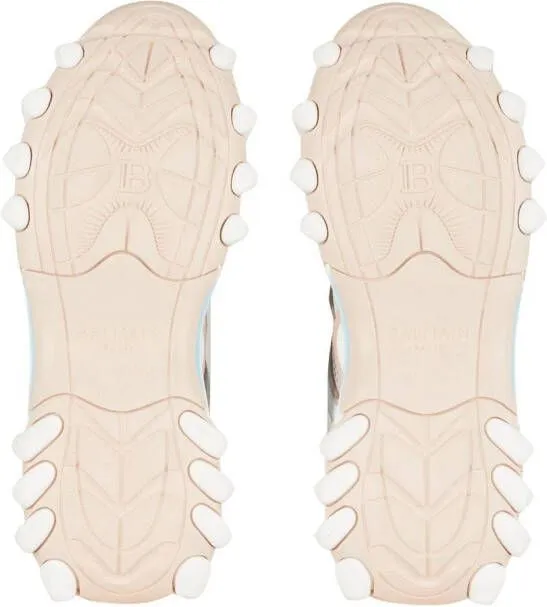 Balmain B-East leather sneakers White