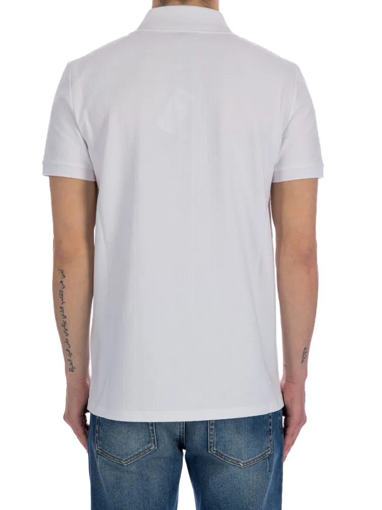 Balmain Monogram Pique Polo | Credomen