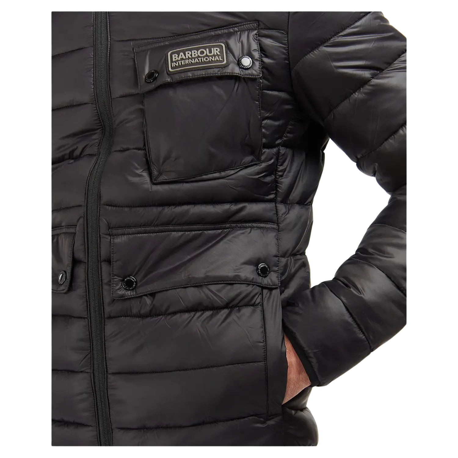 Barbour International Bowsden Baffle Quilted Jacket