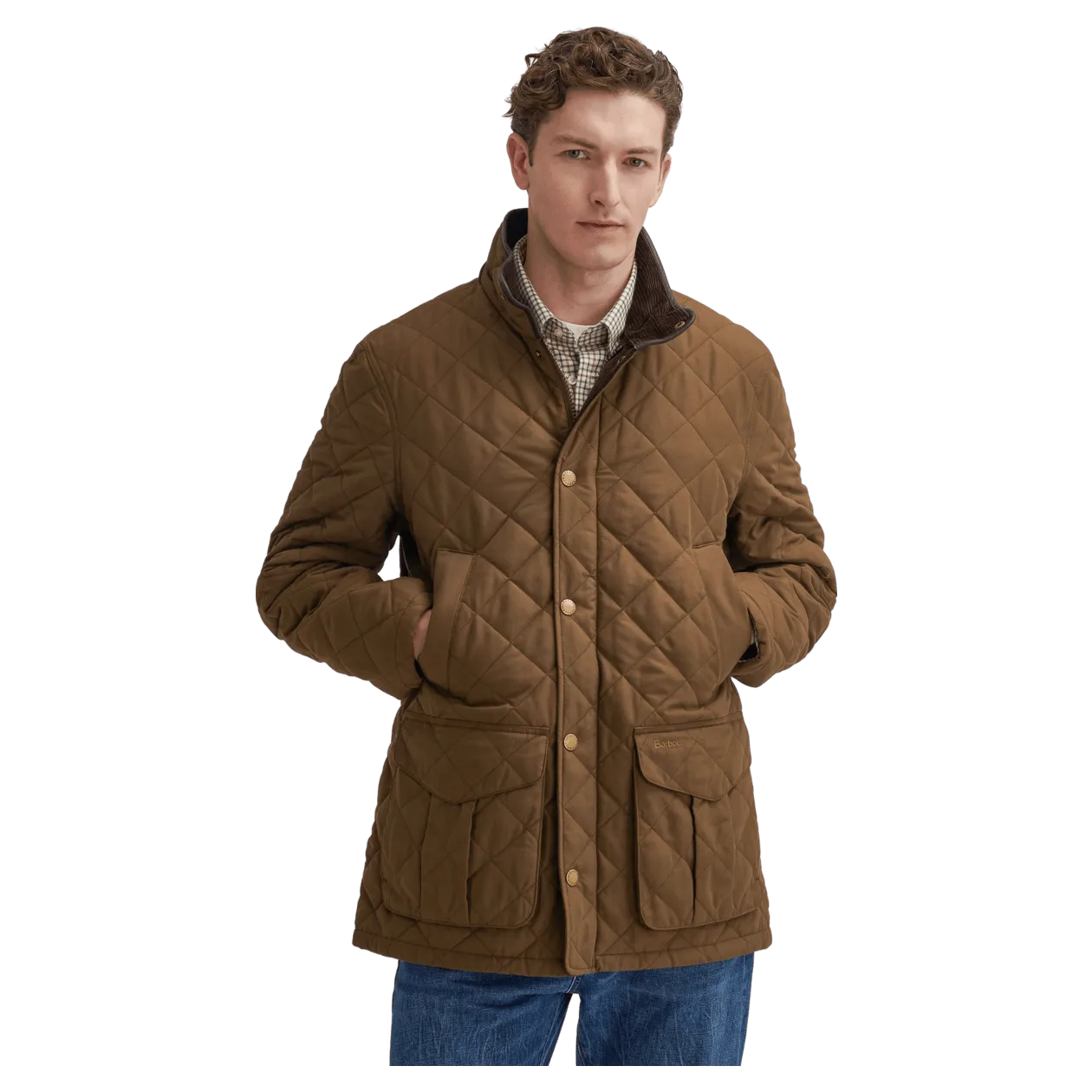 Barbour Lydford Tattersall Quilted Jacket