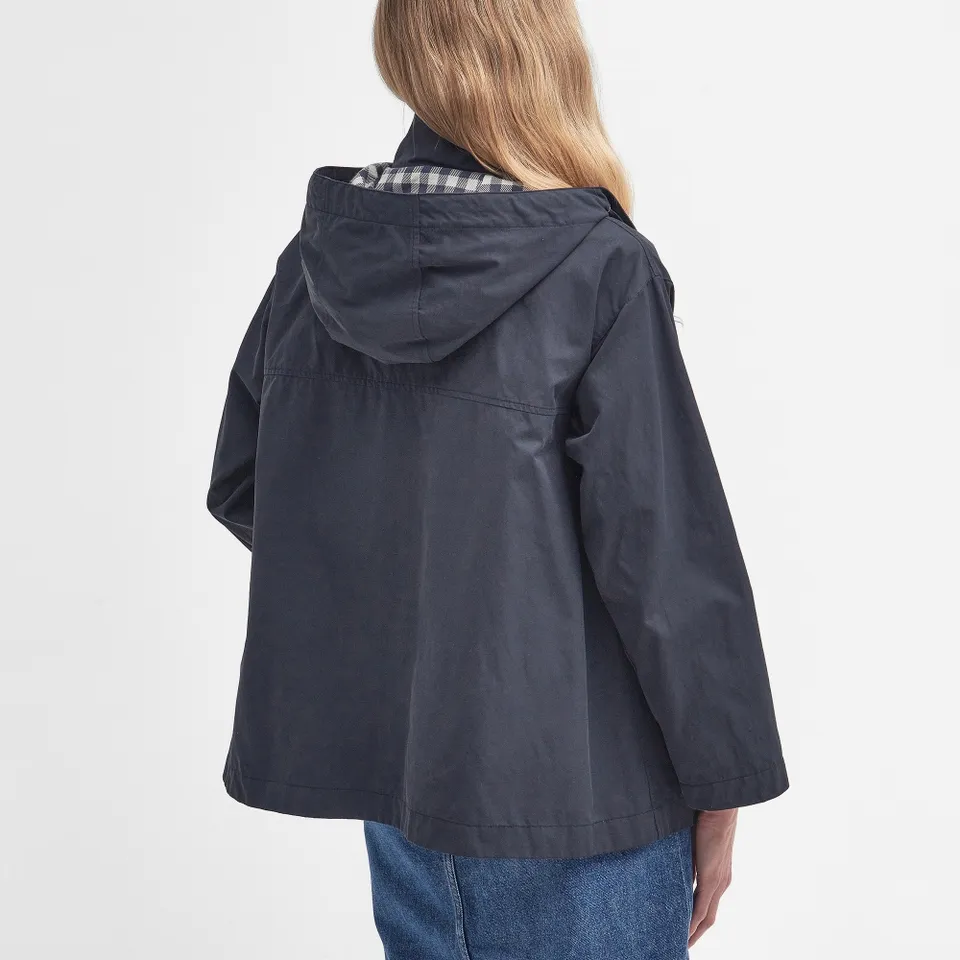 Barbour Perez Showerproof Waxed Cotton-Blend Jacket - UK 12 | Coggles