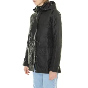 Barbour Womens Cassley Wax Olive Classic Hooded Jacket