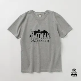 BARNS（バーンズ） 小寸×バットマン Tシャツ / メンズ レディース ユニセックス 半袖 ロゴT フロッキー 綿100 日本製 COZUN×BATMAN TEE