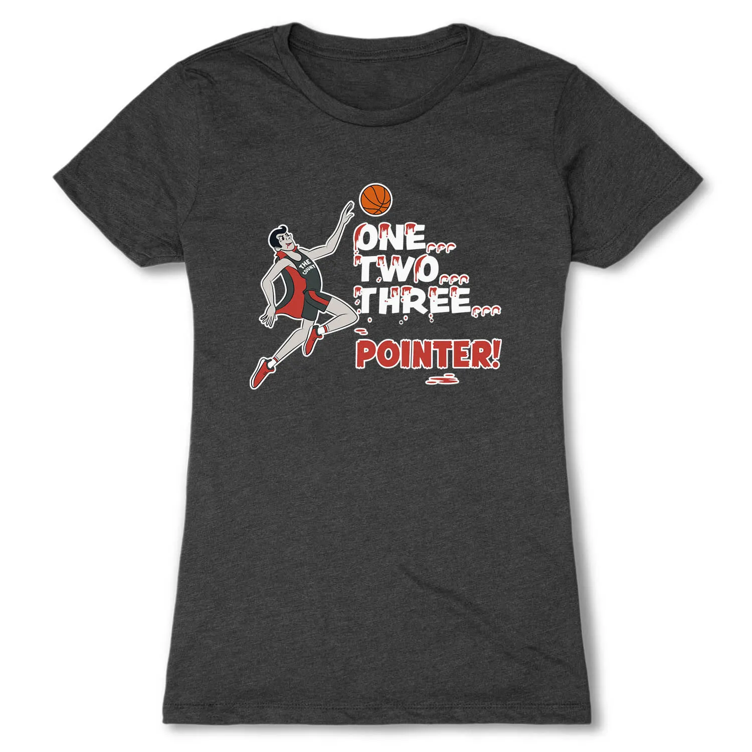 Basketball Women's Everyday Tee - The Count 