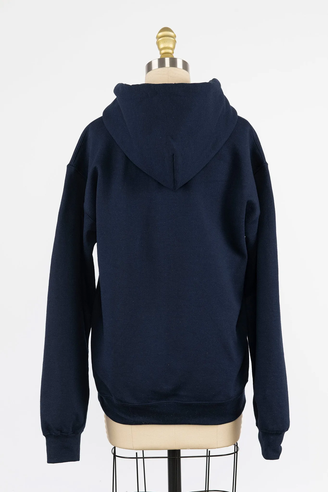    BATSHEVA Embroidered Hoodie in Navy      