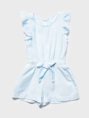     BELLA DAHL l Girls' Button Back Flowy Romper    