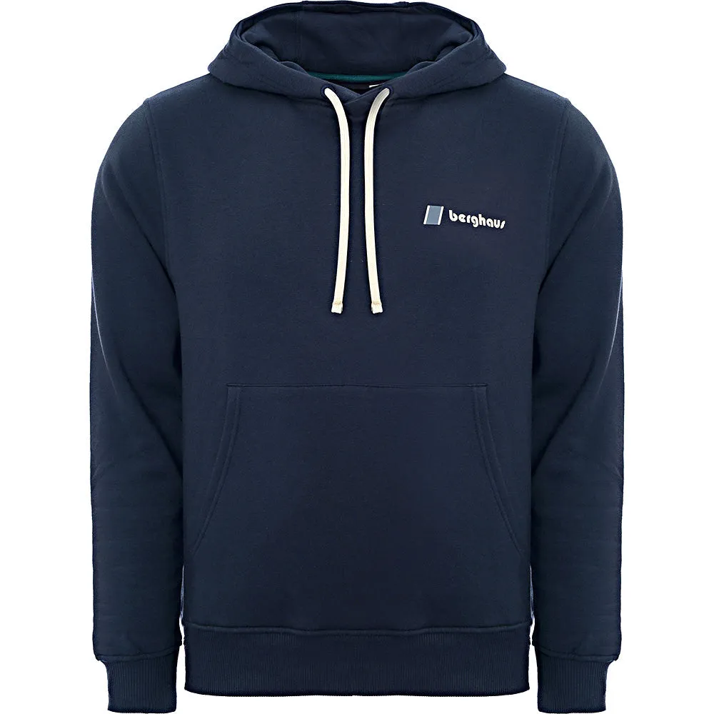 Berghaus Men's Navy Heritage Back Print Hoodie