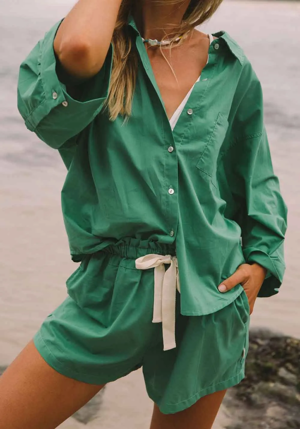 BIARRITZ SET TROPICAL GREEN