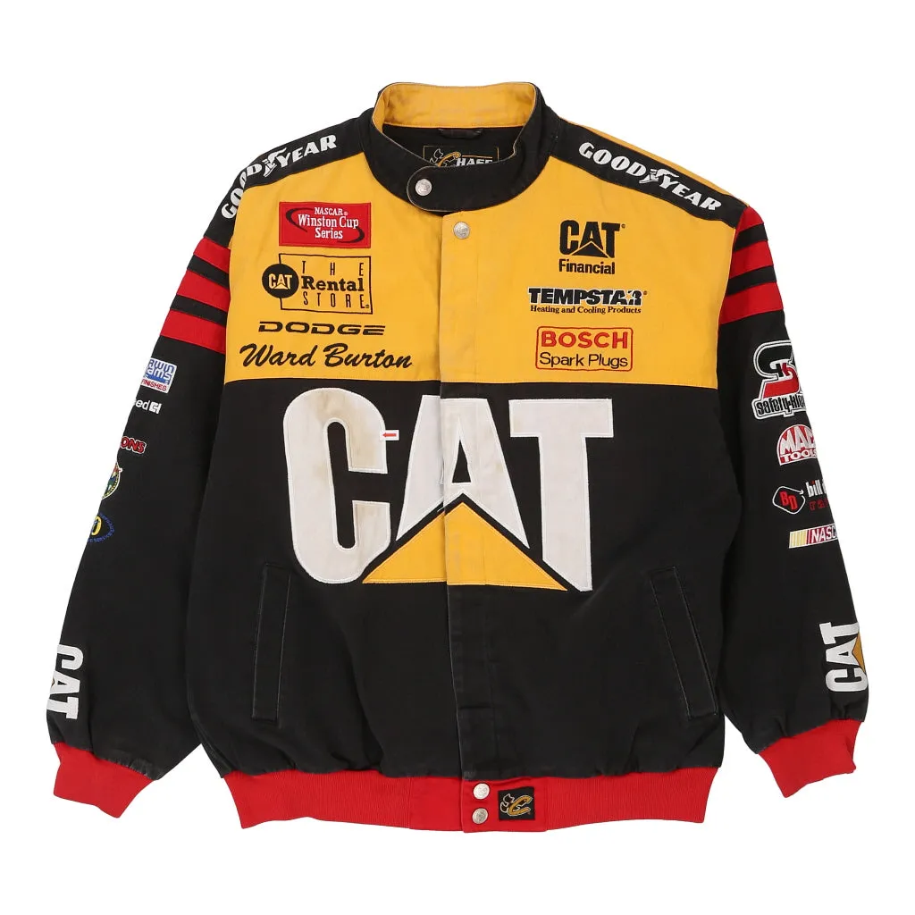 Bill Davis Racing Chase Authentics Nascar Jacket - Large Block Colour Cotton Blend