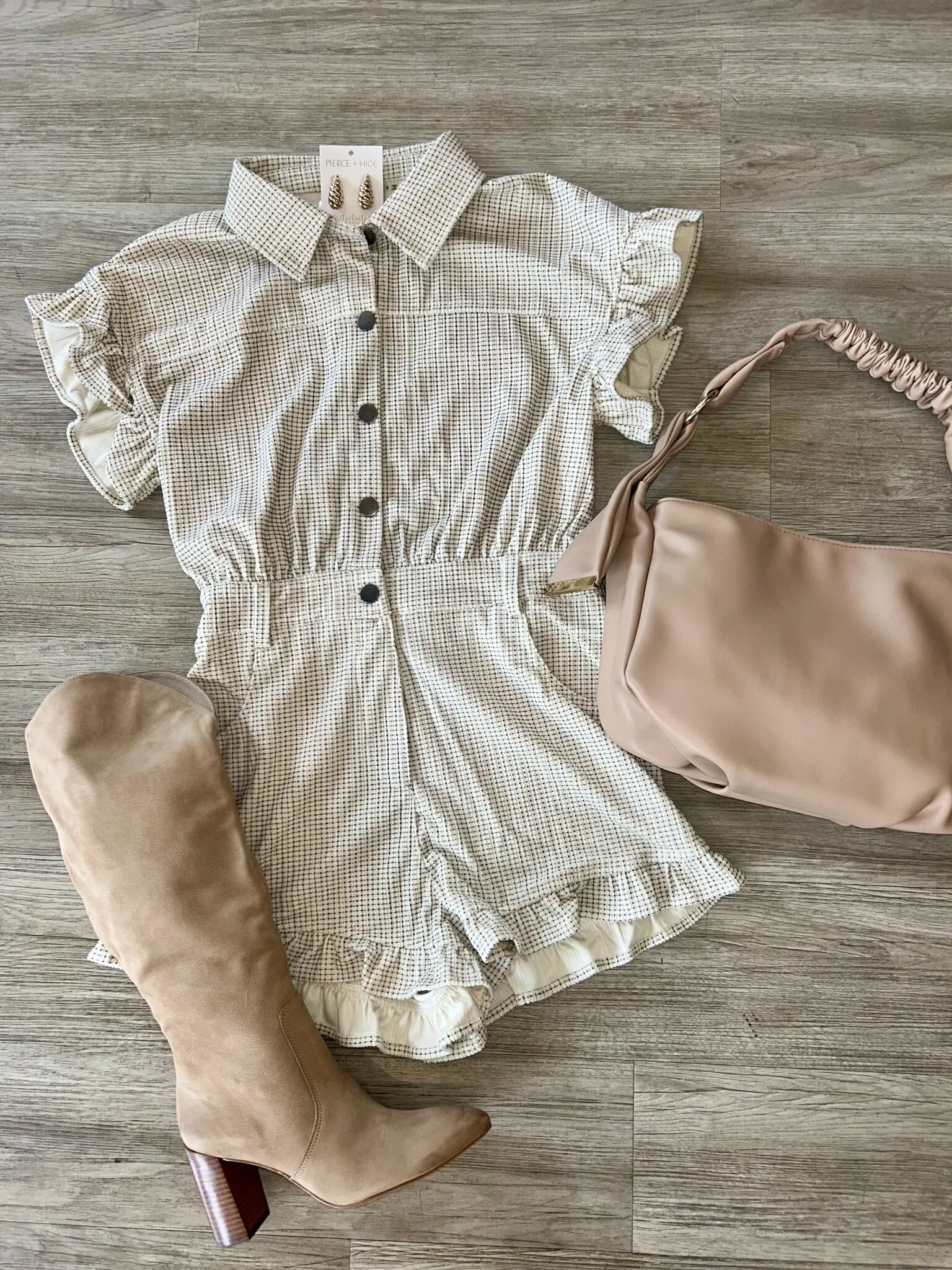 Billie Corduroy Romper