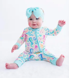 Birdie Bean Coral Bamboo Viscose Convertible Romper