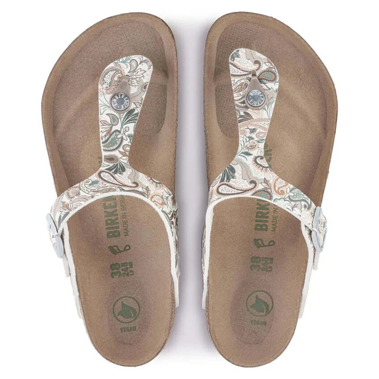 Birkenstock GIZEH Birko-Flor Sandals Paisley Light Rose