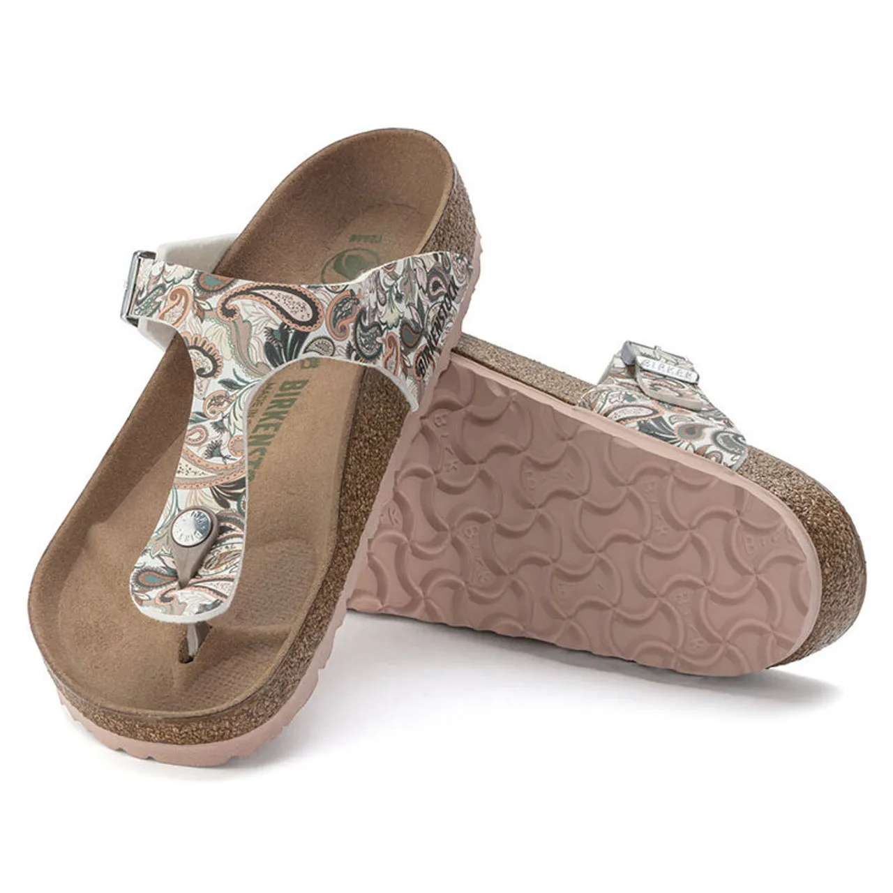 Birkenstock GIZEH Birko-Flor Sandals Paisley Light Rose