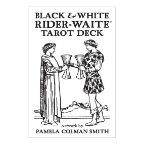 Black & White Rider-Waite Tarot Deck