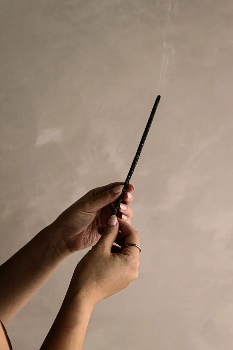 Black Copal Hand Rolled Incense Stick