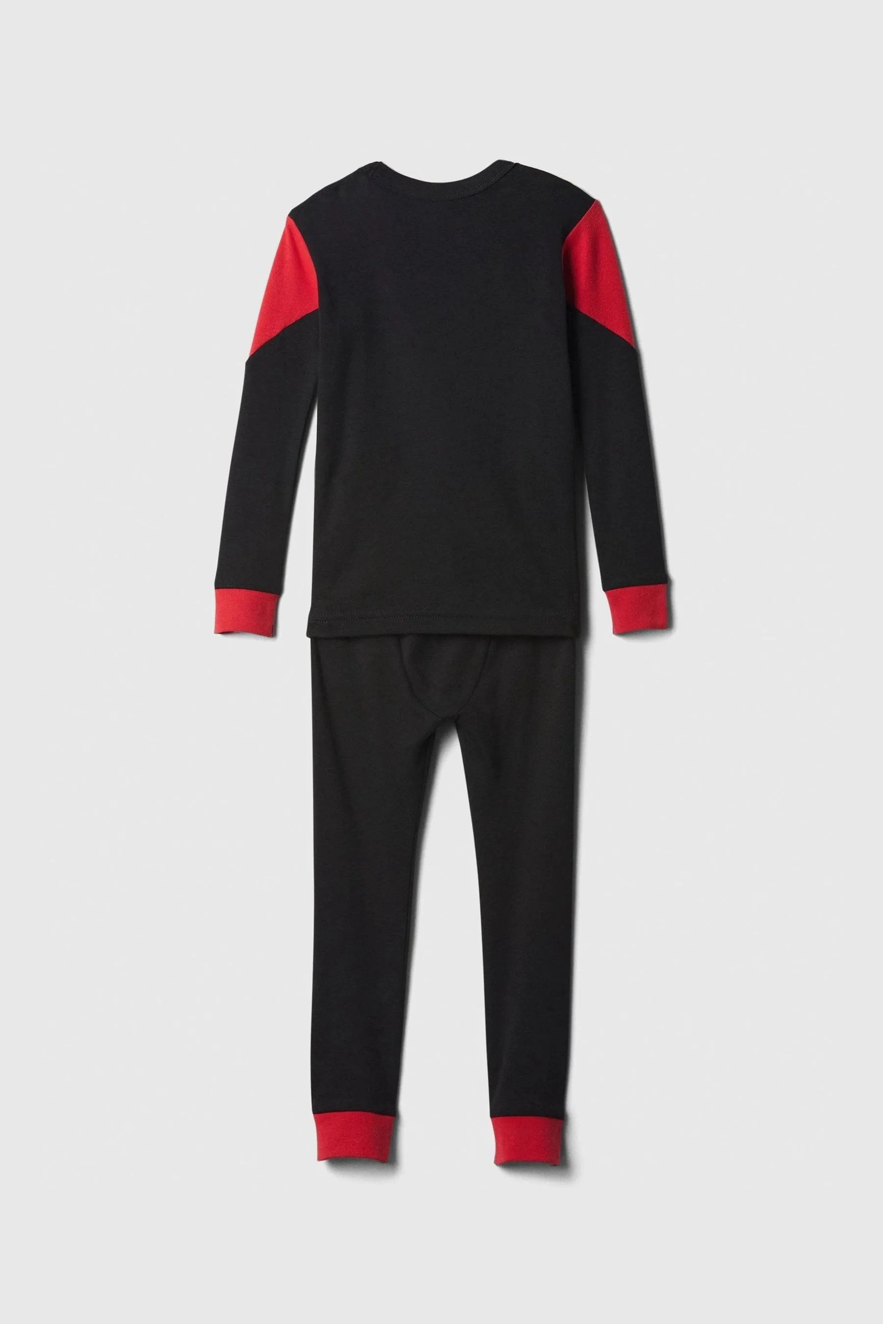 Black Marvel Spider-Man Cotton Long Sleeve Pyjama Set (6mths-5yrs)