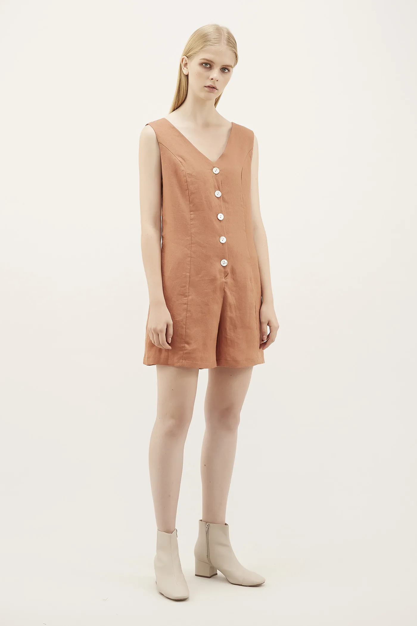 Blayne Linen Romper
