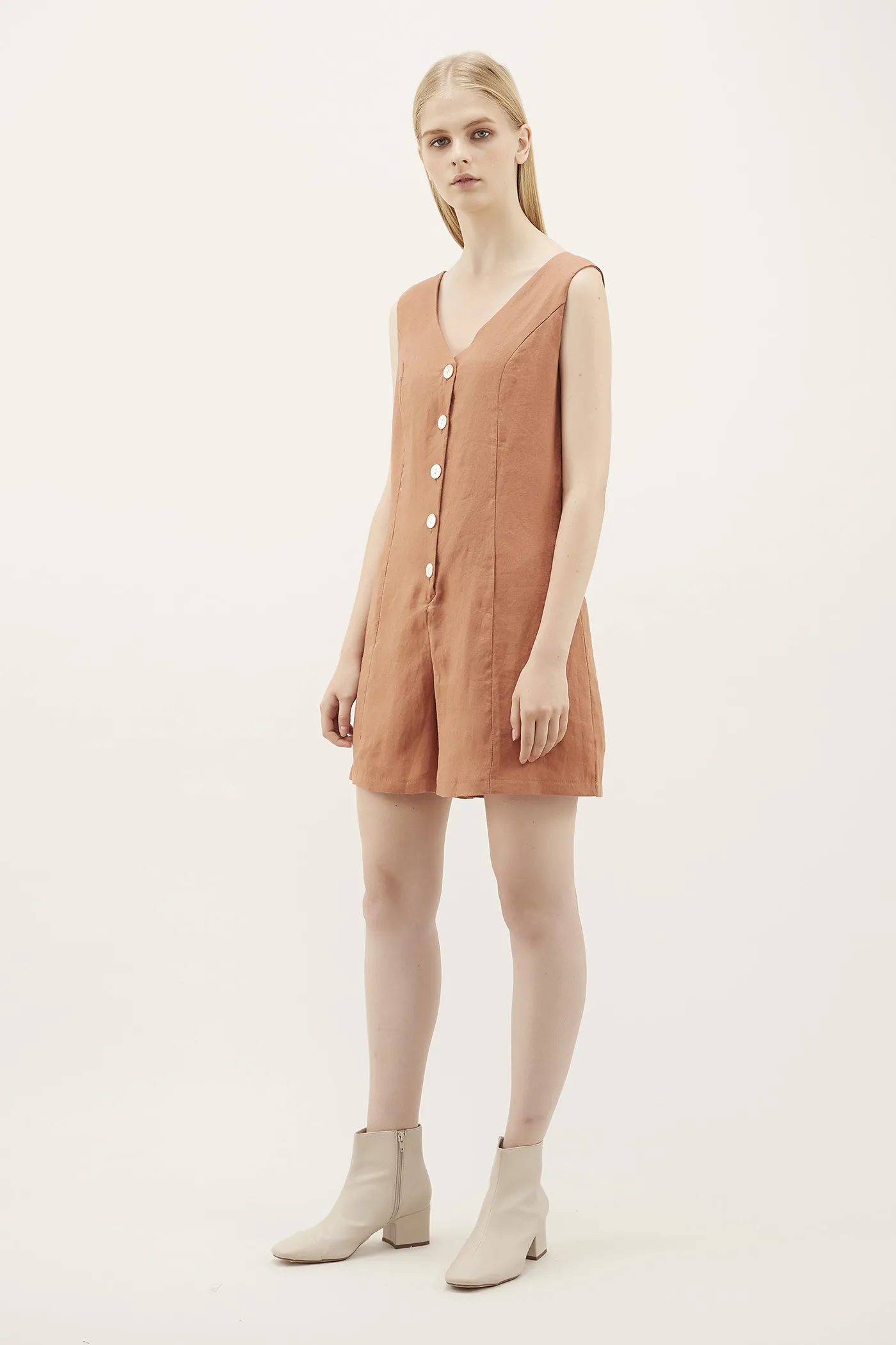 Blayne Linen Romper