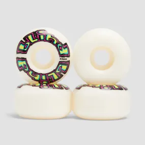Blind OG Wrap Skateboard Wheels Purple/Teal 53mm