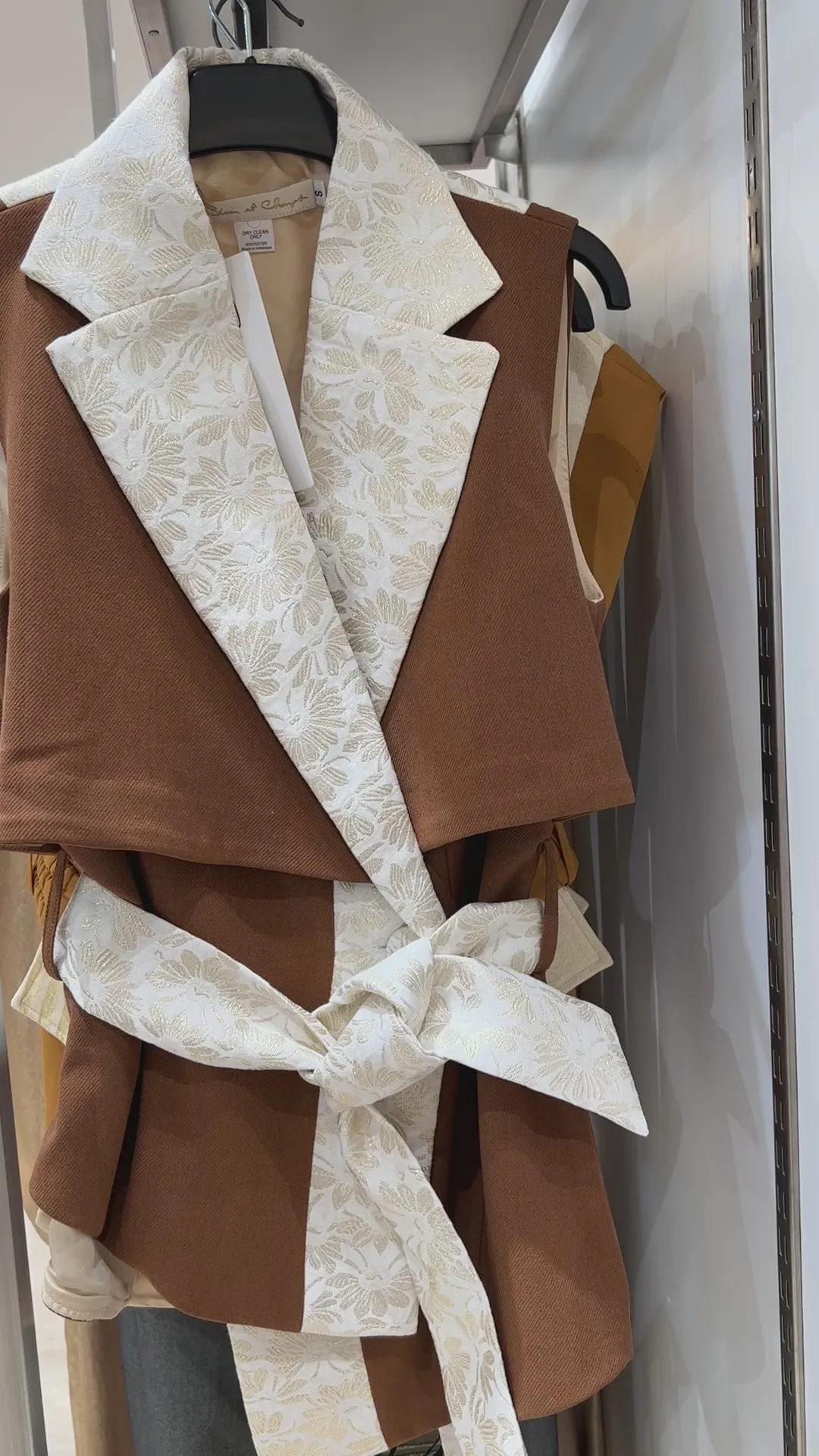 Bloom et Champs Vest Jinjet Terracotta