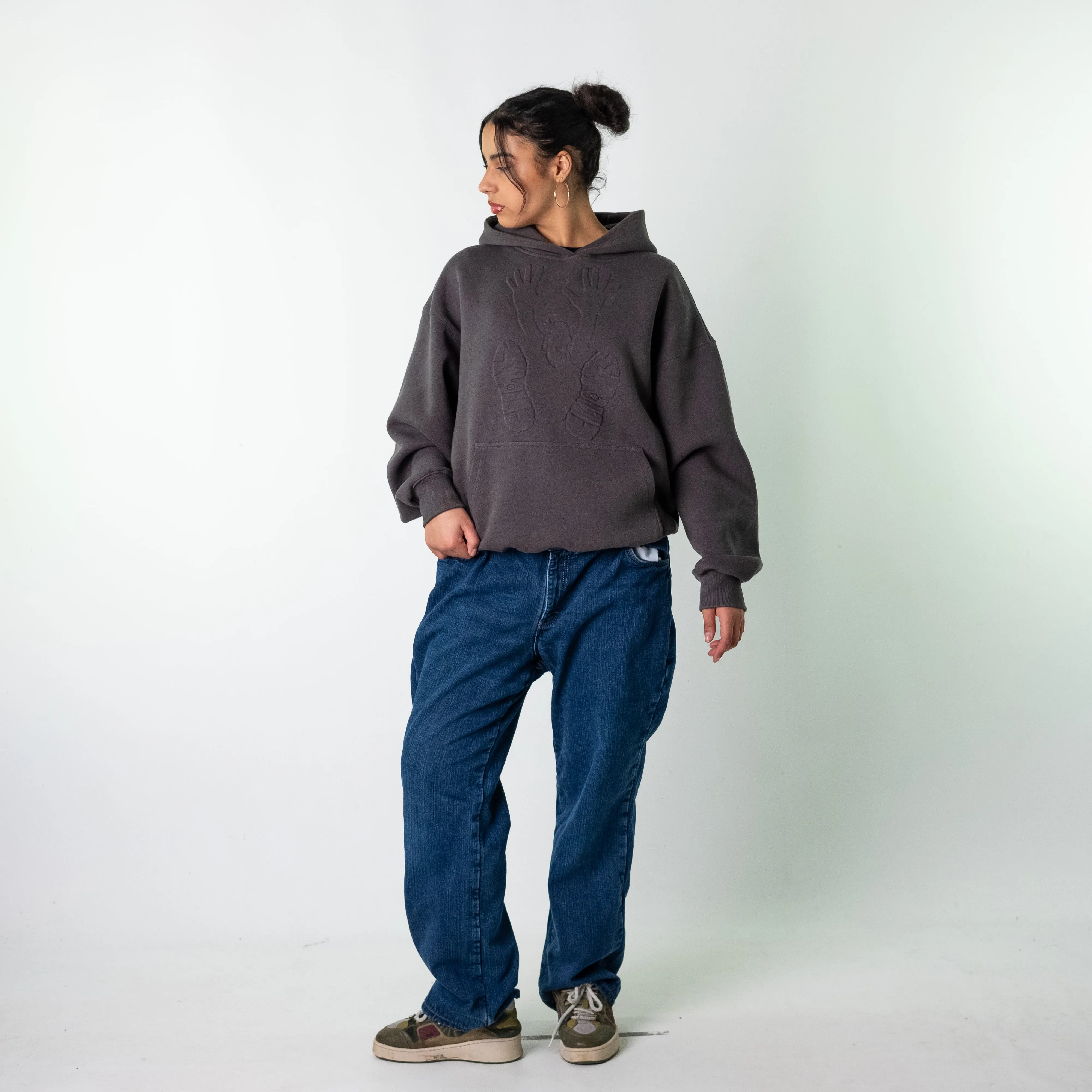 Blue Denim 90s Dickies  Cargo Skater Trousers Pants Jeans (36x31)