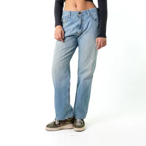 Blue Denim 90s Levi's 569 Cargo Skater Trousers Pants Jeans (30x30)