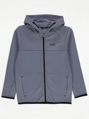 Blue Future Panelled Zip Up Hoodie | Kids | George at ASDA