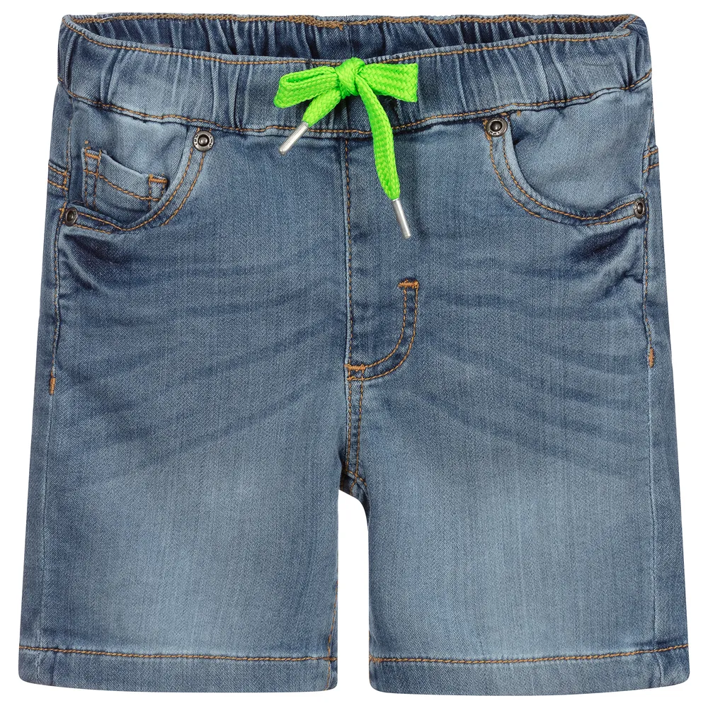Blue Jersey Shorts