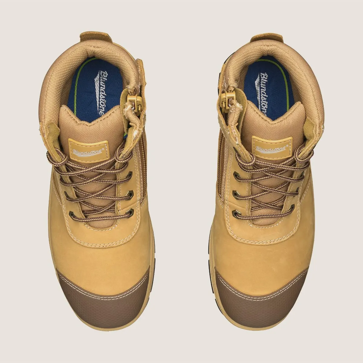 Blundstone 318 Zip Up Work Boot – Wheat